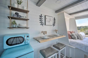 Lakefront Container Studio Patio and Fire Pit!